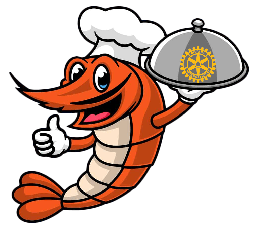Eureka Springs Rotary Club Shrimp Chef Logo